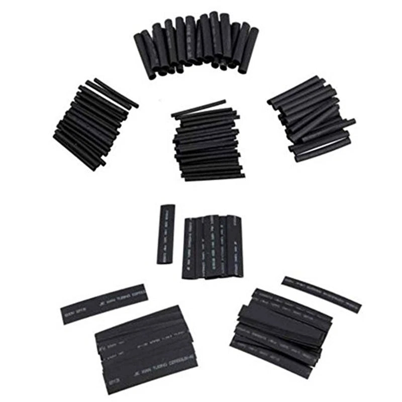Black Heat Shrink Tubing 2:1 — 20mm to 210mm Large Diameter, 20cm Piece