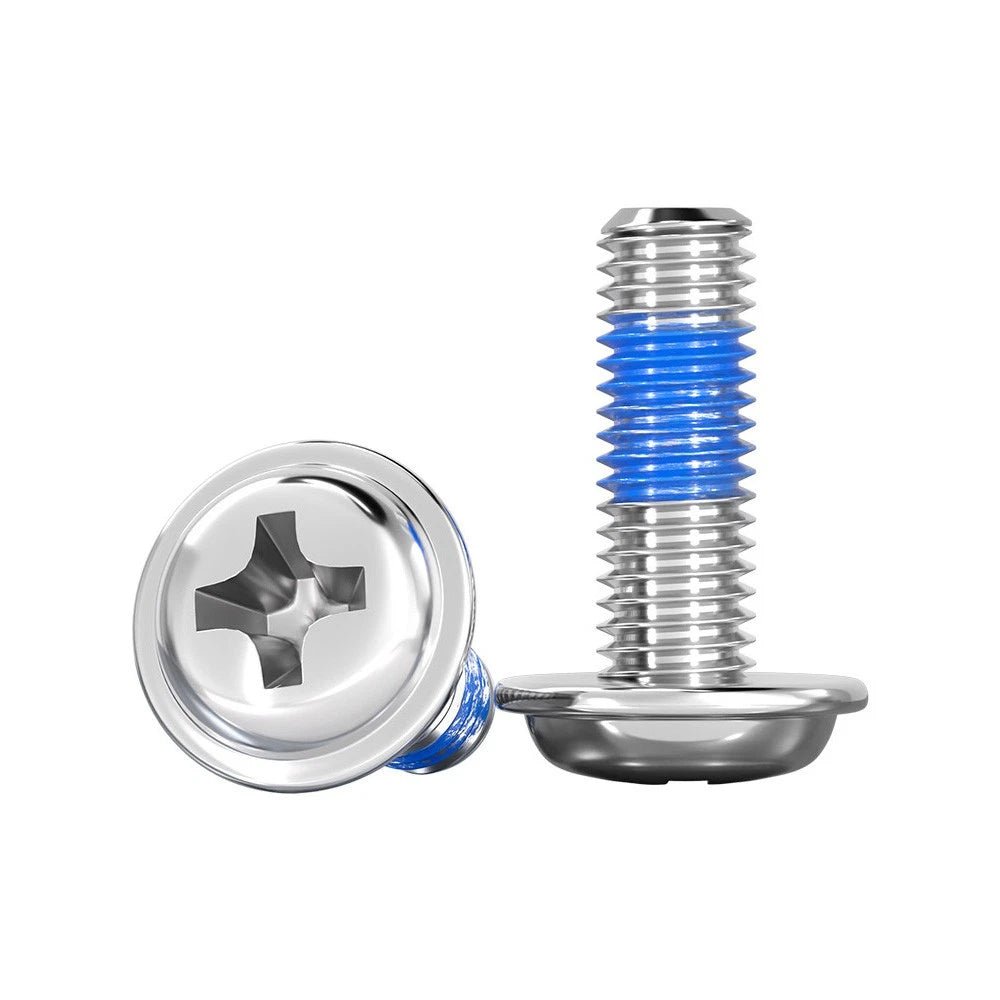 A2 Stainless Steel Phillips Flanged Button Head Machine Screws — M2 to M6, Built - In Washer Face - HomeDIYer