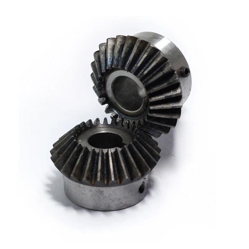 0.5/1/1.25/1.5/2 Mod Bevel Gear 12-40 Teeth Transmission Gears Bevel Teeth 90°