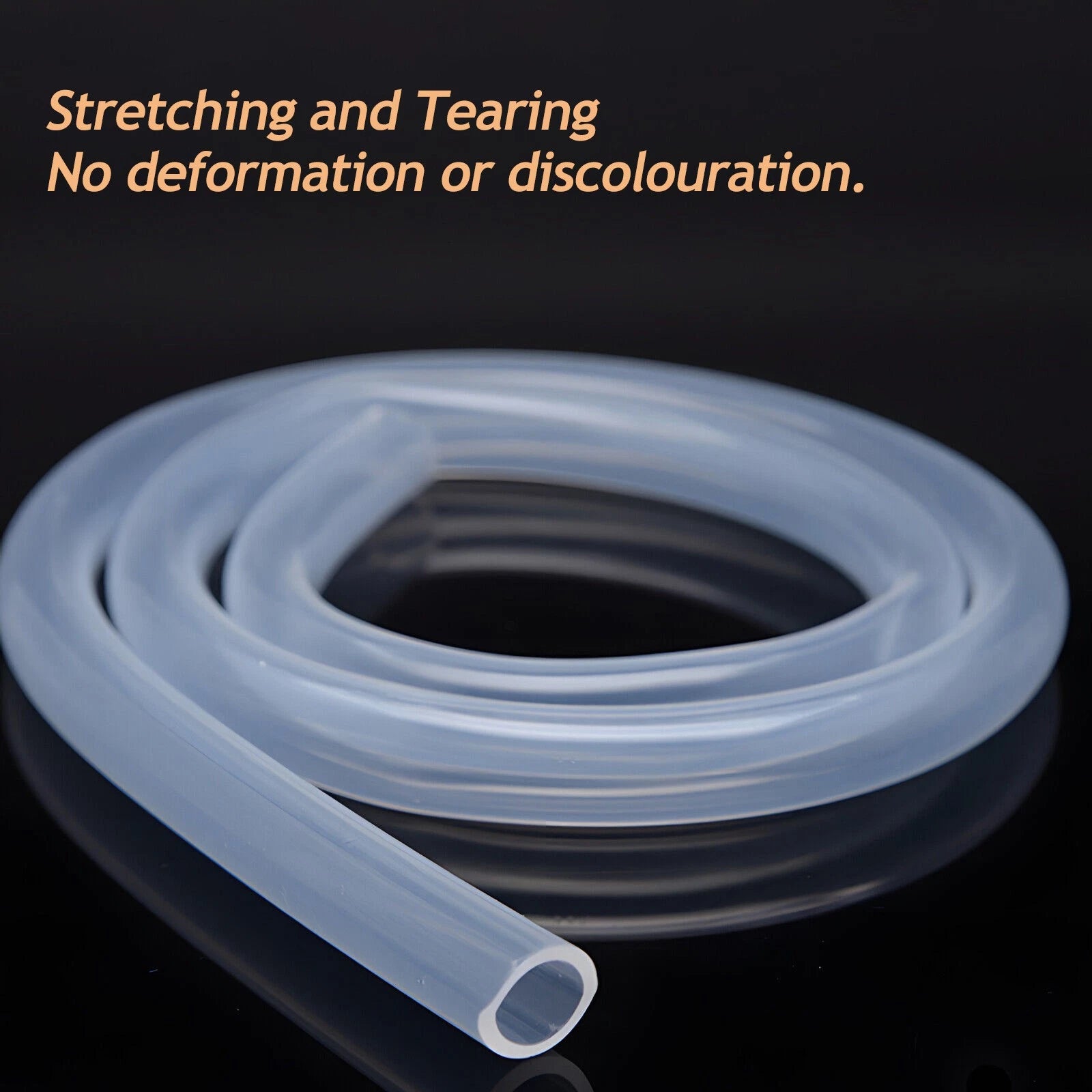 Food Grade Clear Translucent Silicone Tube Heat Resistant Hose Pipe Soft Rubber