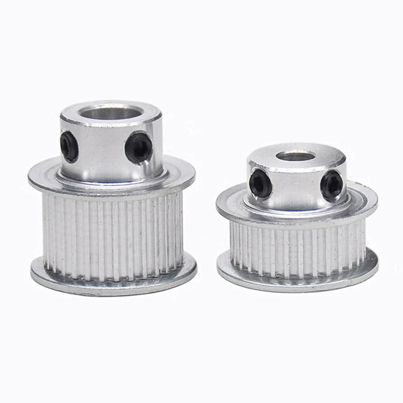 S2M 16-60 Teeth Timing Belt Pulley BF/K Type Synchronous Wheel Bore 4mm-15mm