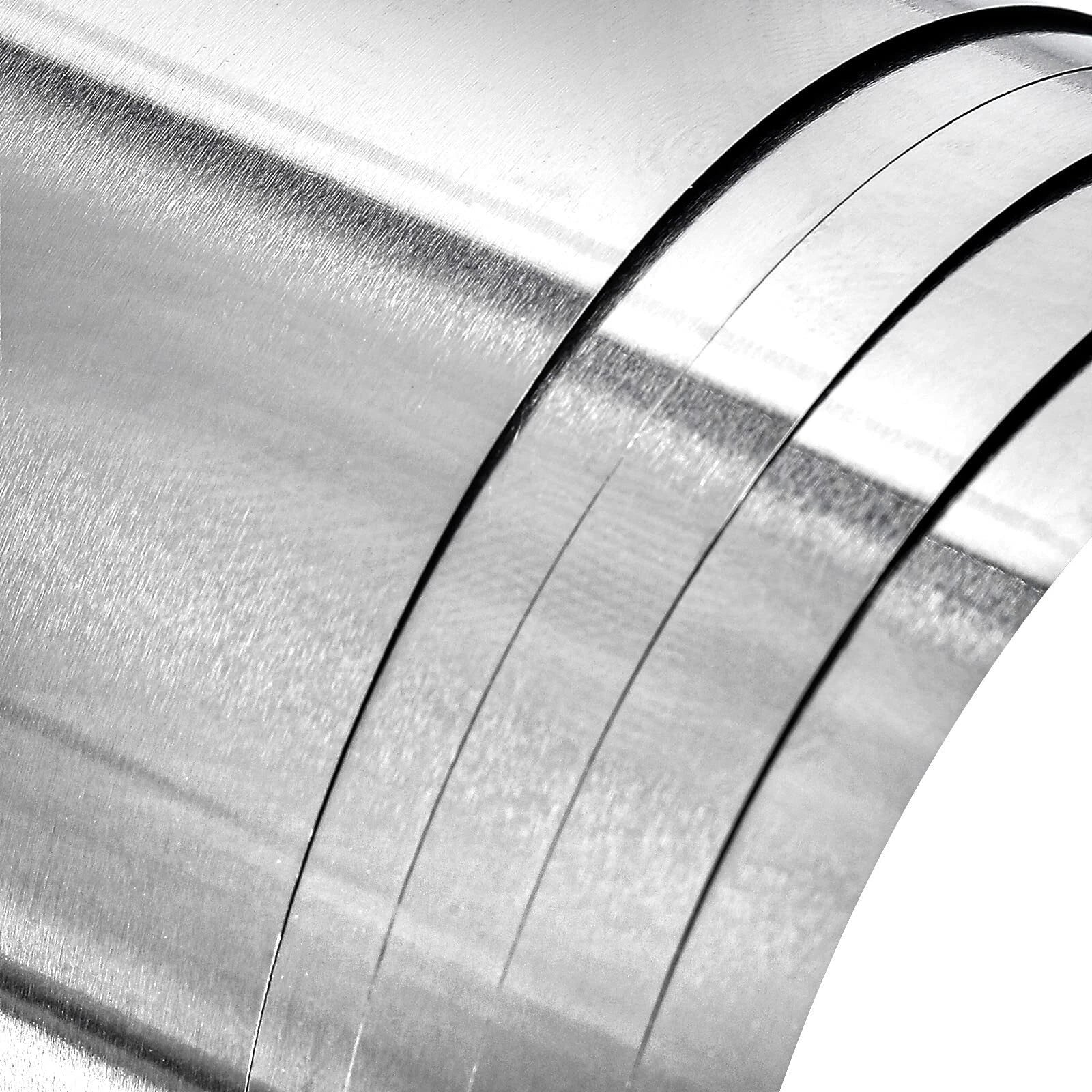 304 Stainless Steel Thin Plate Band Foil Sheet 0.05mm - 1mm Metal Strip Roll