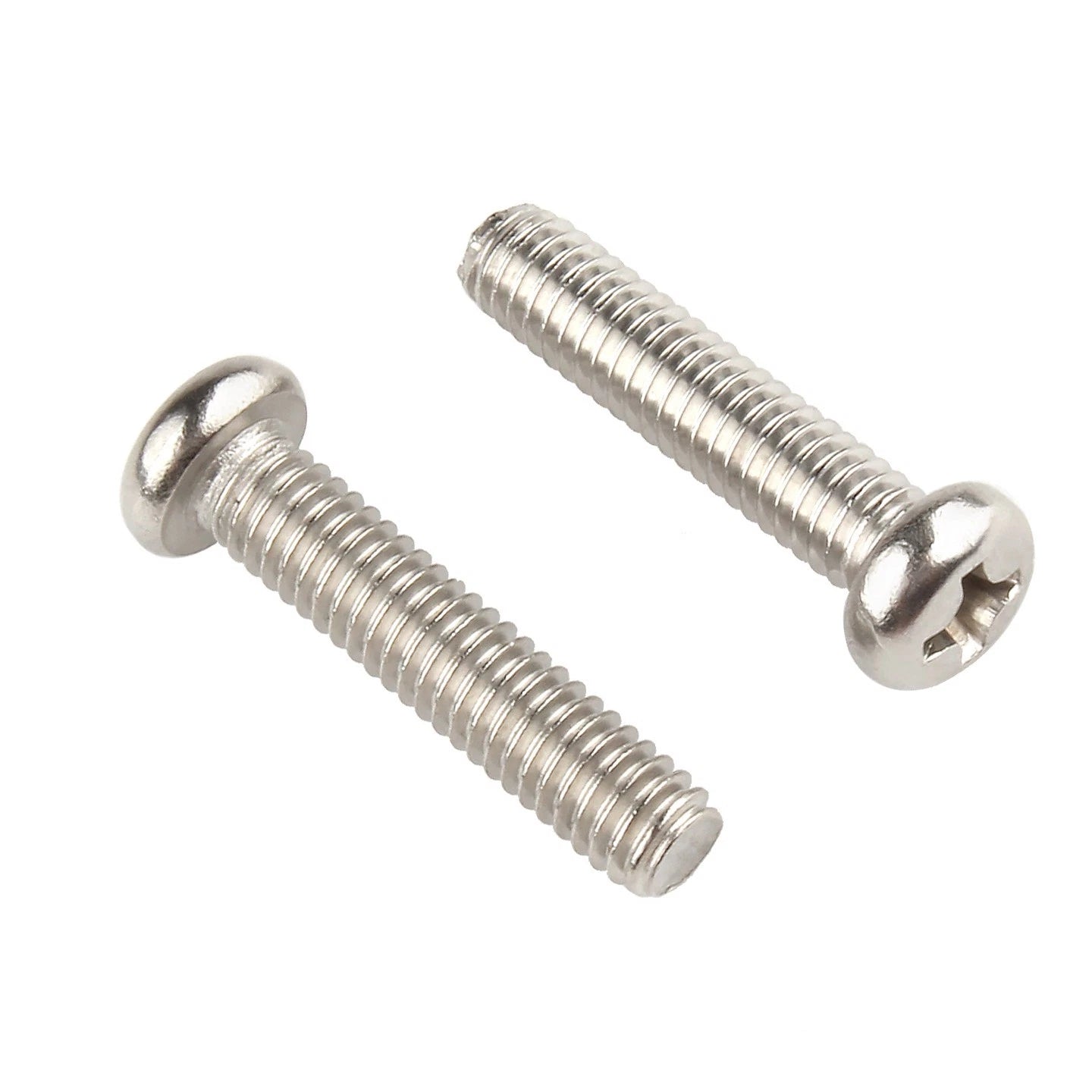 Nickel Plated Pan Head Phillips Machine Screws – ISO 7045, M1 to M4, Corrosion Resistant