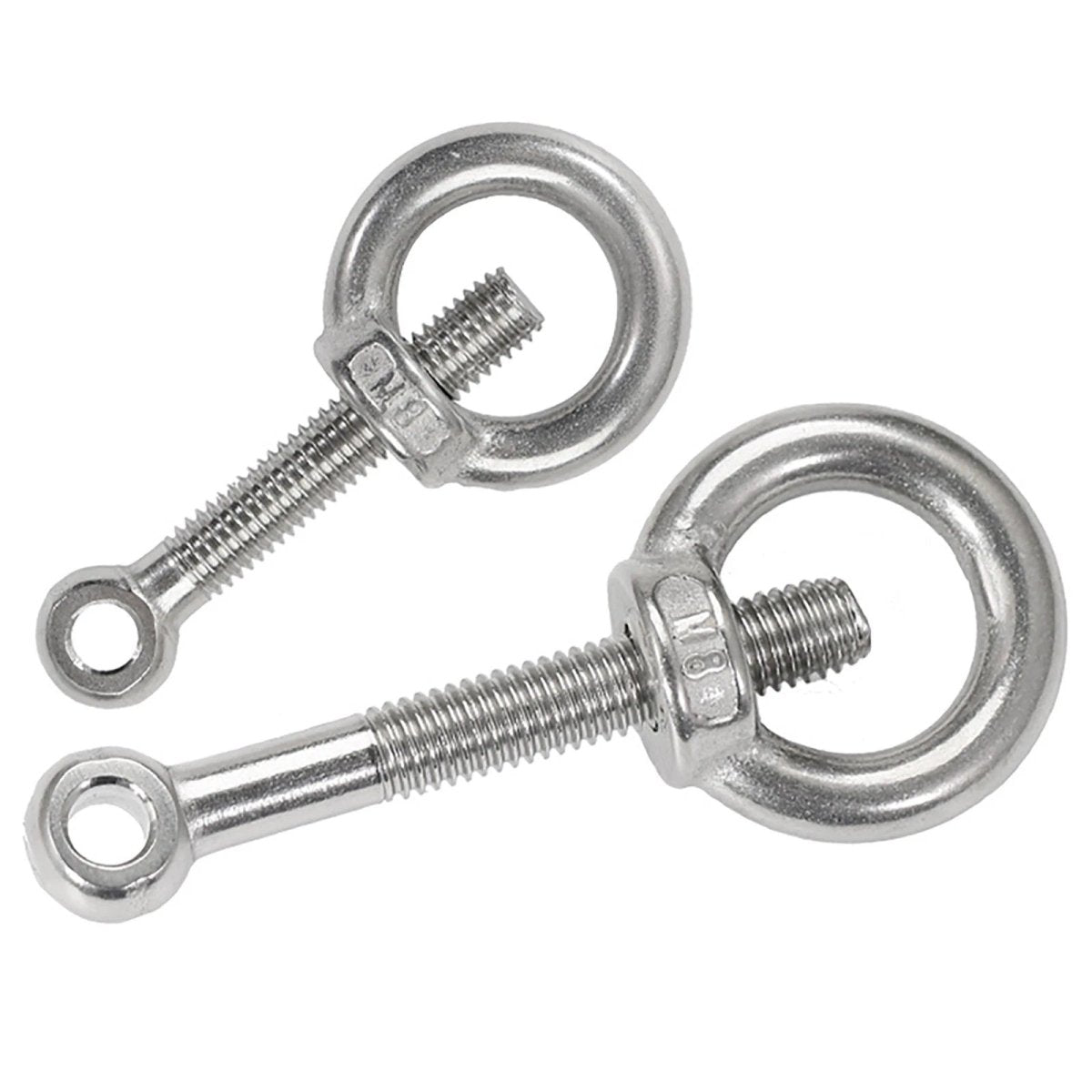 M14–M24 Lifting Eye Bolt & Eye Nut Set | 304 Stainless Steel | 50–200mm - HomeDIYer