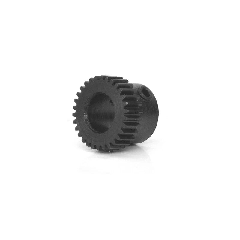 0.5 Mod 28 Teeth Spur Gear Bore 4/5/6mm Motor Gears Transmission Gears 45# Steel