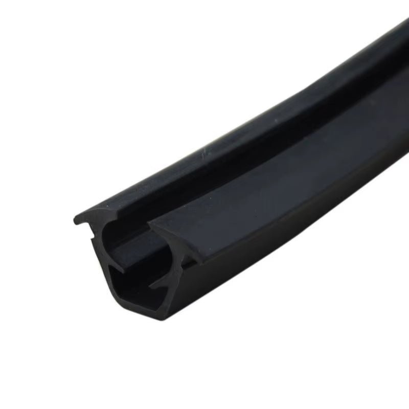 1m Rubber Door Window Sealing Strip Weather Stripping Soundproof Waterproof Tape For 5mm Sliding Window Slot Glass Fixing Clamp - HomeDIYer