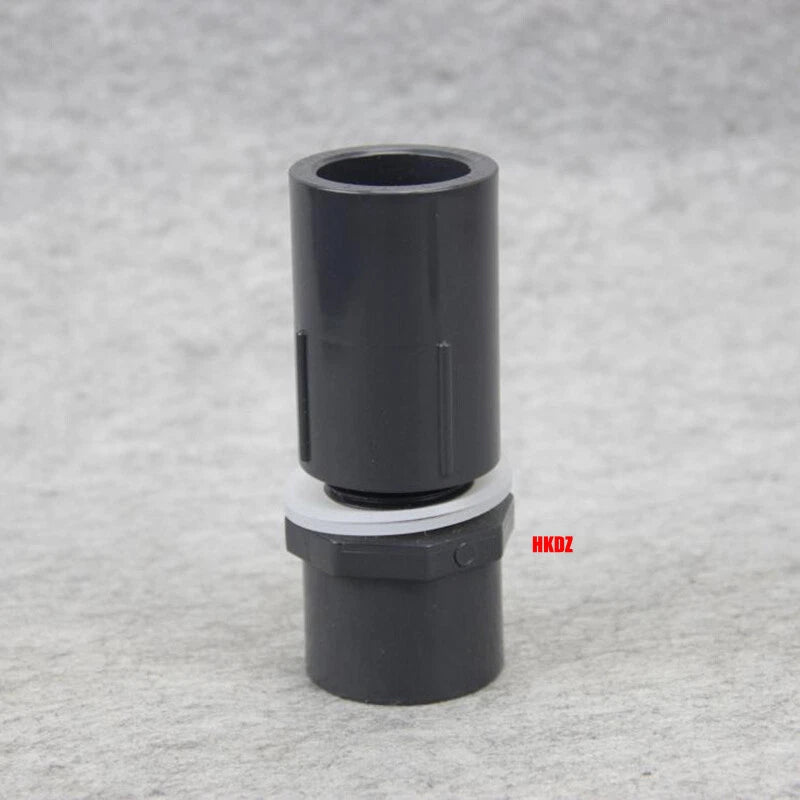 PVC Water Pipe Fittings Joint Adapter Fish Tank Aquarium Inlet Outlet Connector