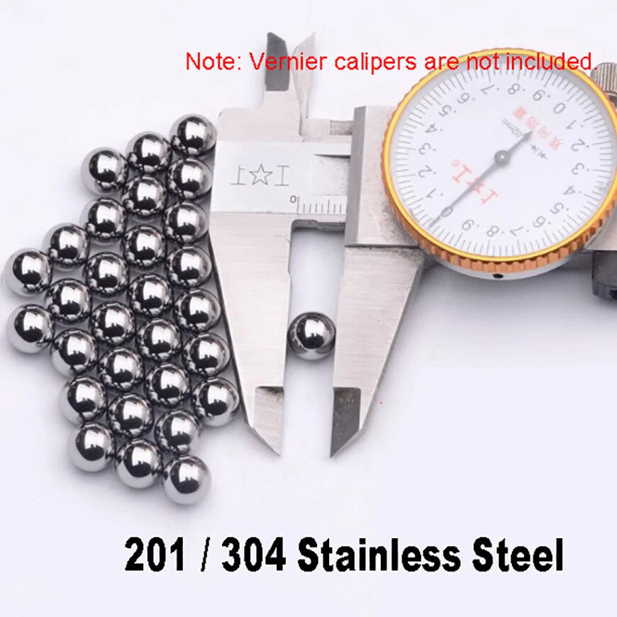 Solid 304-201 Stainless Steel Ball Bearings Precision Bearing Balls 0.5mm- 6mm