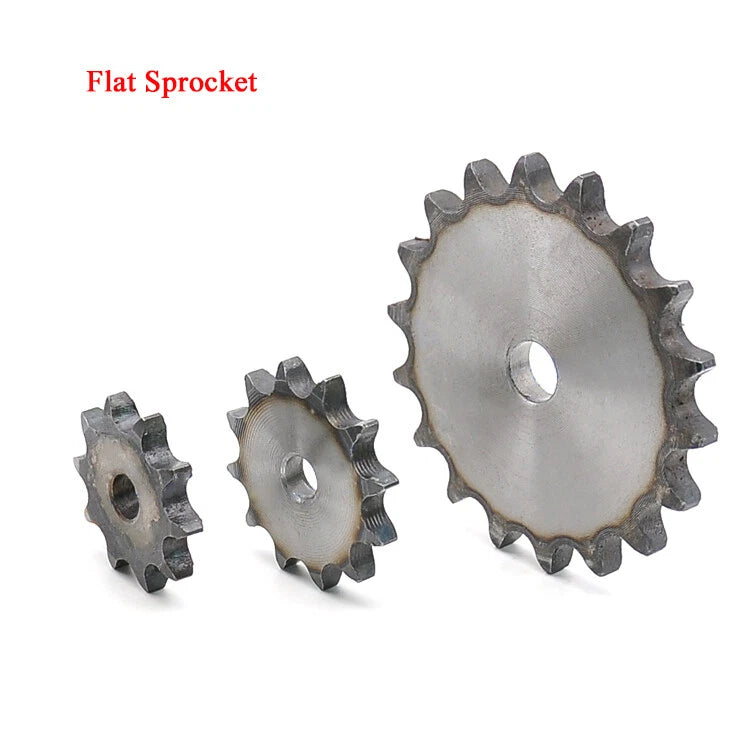 12A Sprocket Wheel 10~26T Roller Chain Sprockets Pitch 19.05mm 45#-A3# Steel