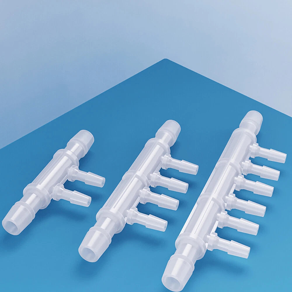 Plastic Hose Connector 4 6 8 10-Way Barbed Joiner Tube Pipe Fitting Splitter