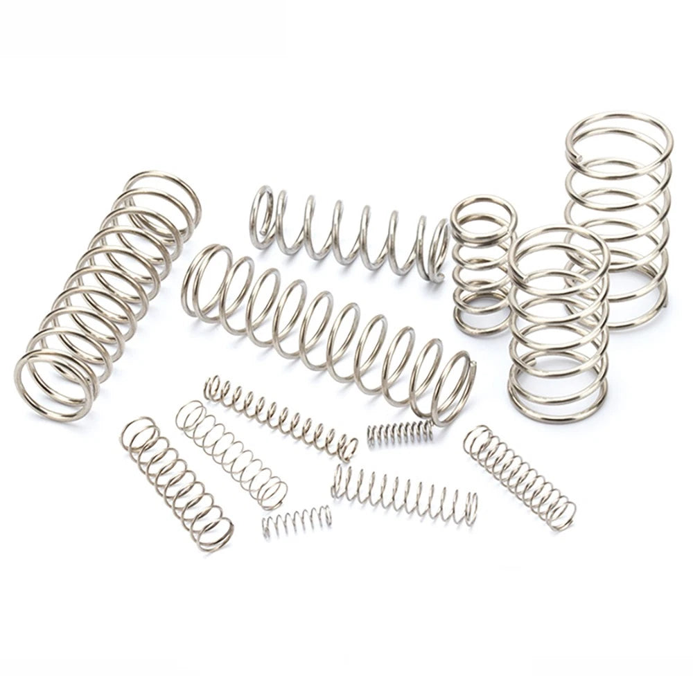 Stainless Steel Compression Spring, 1.6mm Wire, 10mm-50mm Length, Spiral Spring