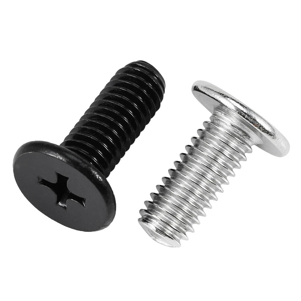 M8 White Phillips Countersunk Screws A2 Stainless Steel | 16mm Head - HomeDIYer