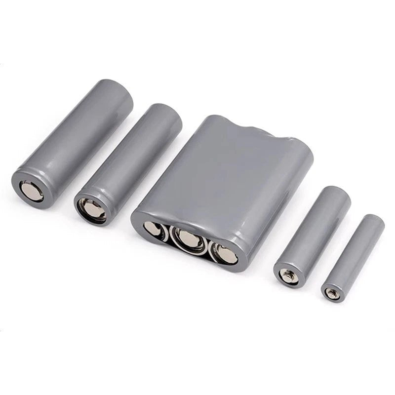 Gray PVC Heat Shrink Tubing — 17mm to 400mm Flat Width, Battery & Wire Insulation Sleeve - HomeDIYer