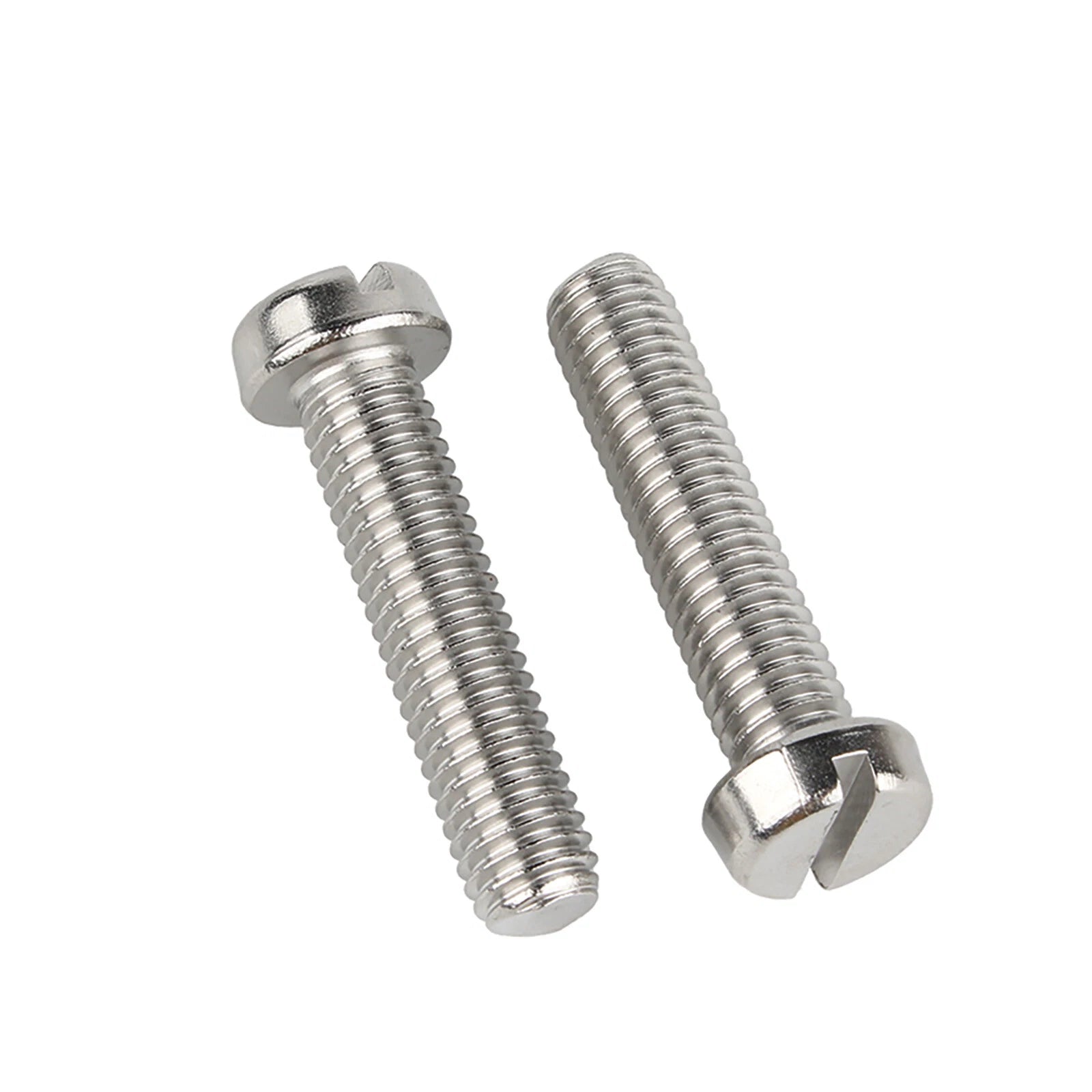 M1.6 to M10 Slotted Cheese Head Machine Screws | A2 Stainless Steel DIN 84