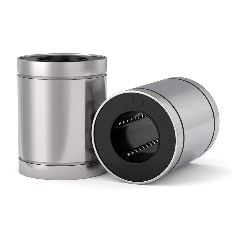 Steel Linear Ball Bearing Bushing LM3-UU - LM80-UU with Rubber Seals Bearings