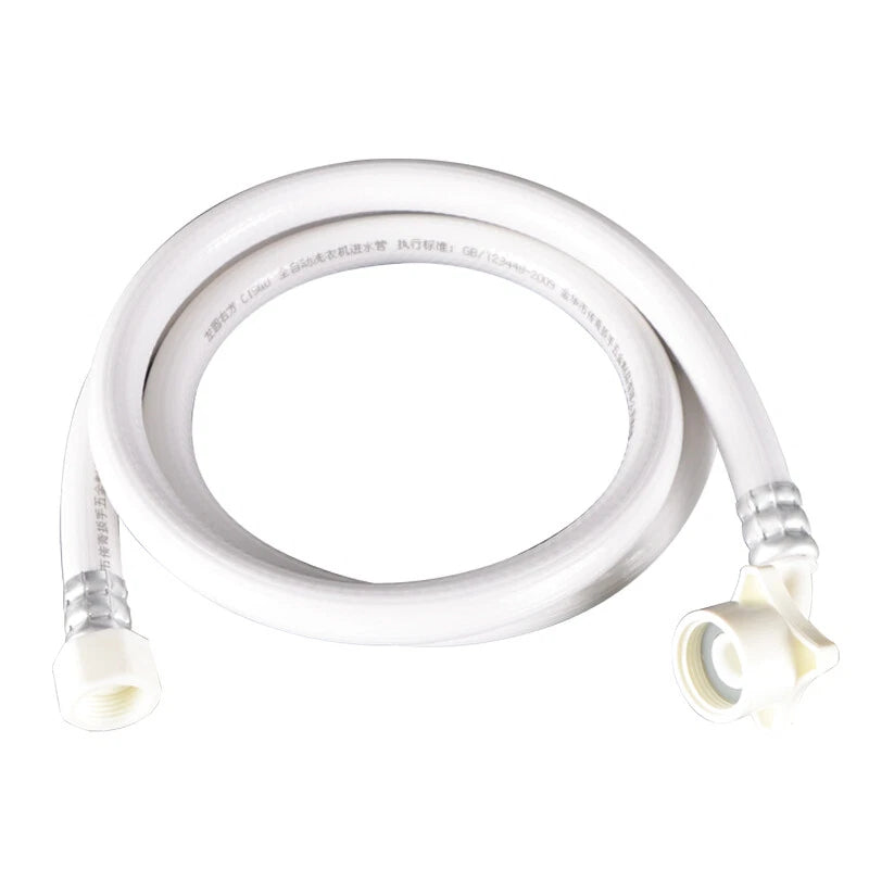 1" & 2" Washing Machine Water Inlet Hose – PVC Extension Pipe Connector, 0.6M–5M
