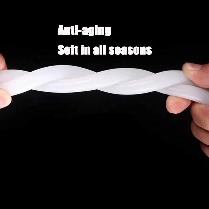 Food Grade Silicone Tube Flexible Rubber Hose for Beer Brewing, Milk & Water Transfer