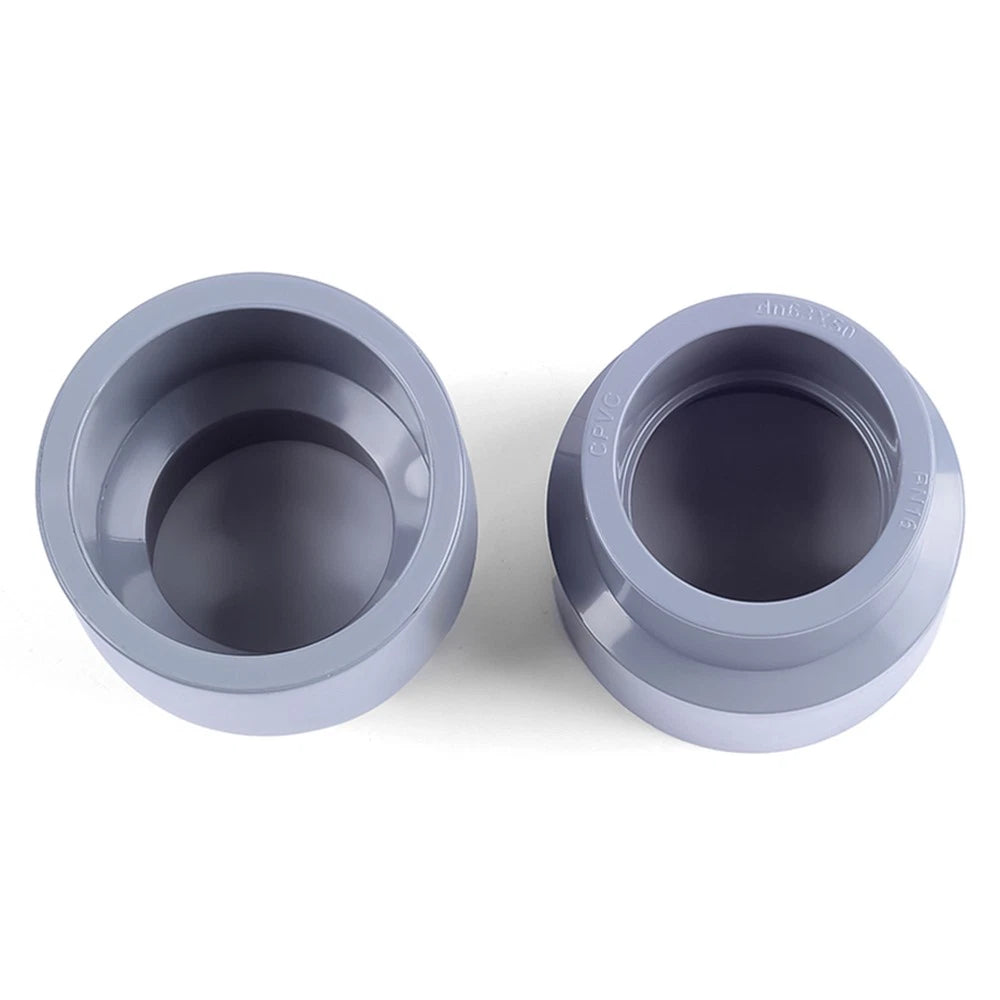 PVC Plumbing Fittings Pipe Reducing Connector For Aquarium Pond Solvent Weld