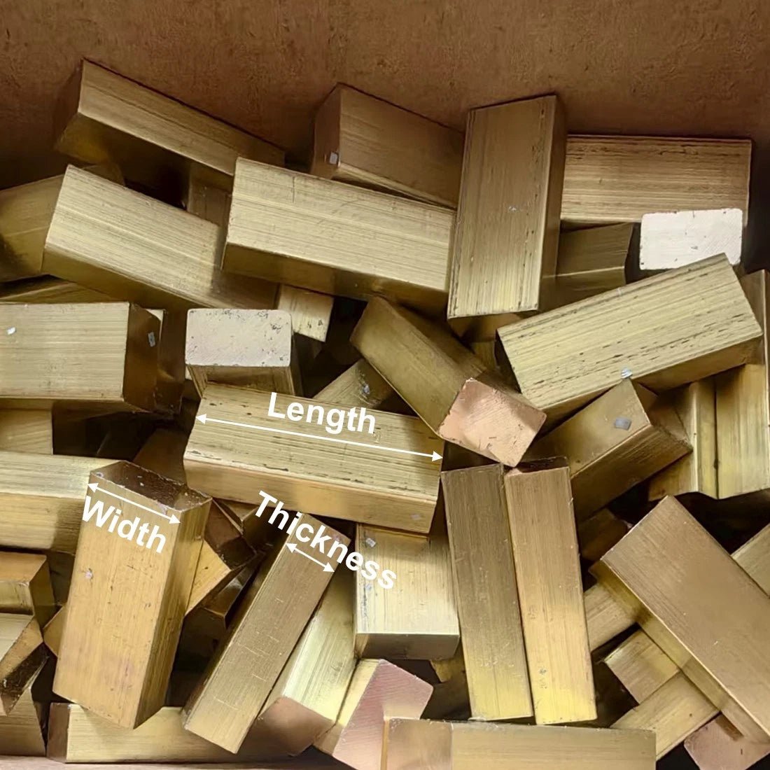 Brass Flat/Bar Sheet Metal guillotine cut -2/3/4/5/6/7/8/9/10MM- Multiple Sizes - HomeDIYer
