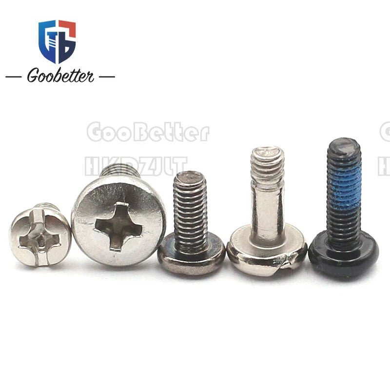 Round Head Machine Screws M2 M2.5 M2.6 | Carbon Steel & Stainless | 100–500 PCS - HomeDIYer