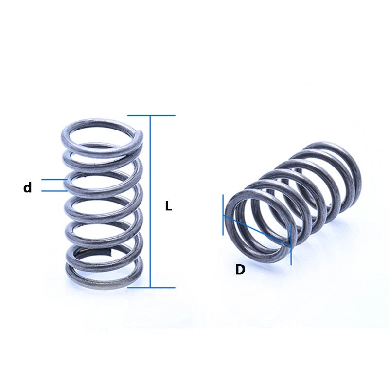 Compression Spring Various Size 28-32mm Diameter& 20-305mm Length Pressure Small