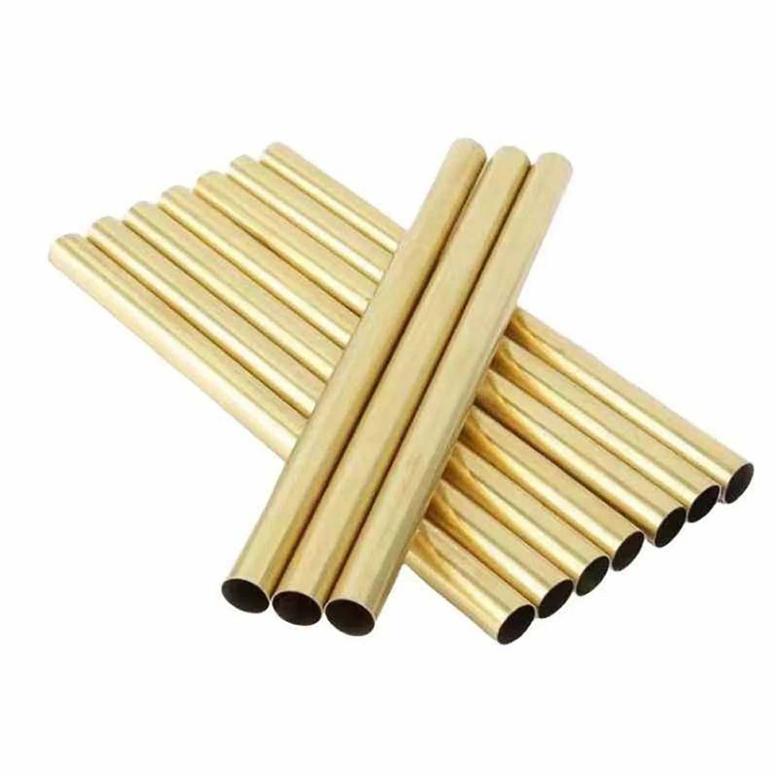 Brass Round Tube 300mm — Select O.D. 0.8mm to 25mm | DIY & Hobby Pipe