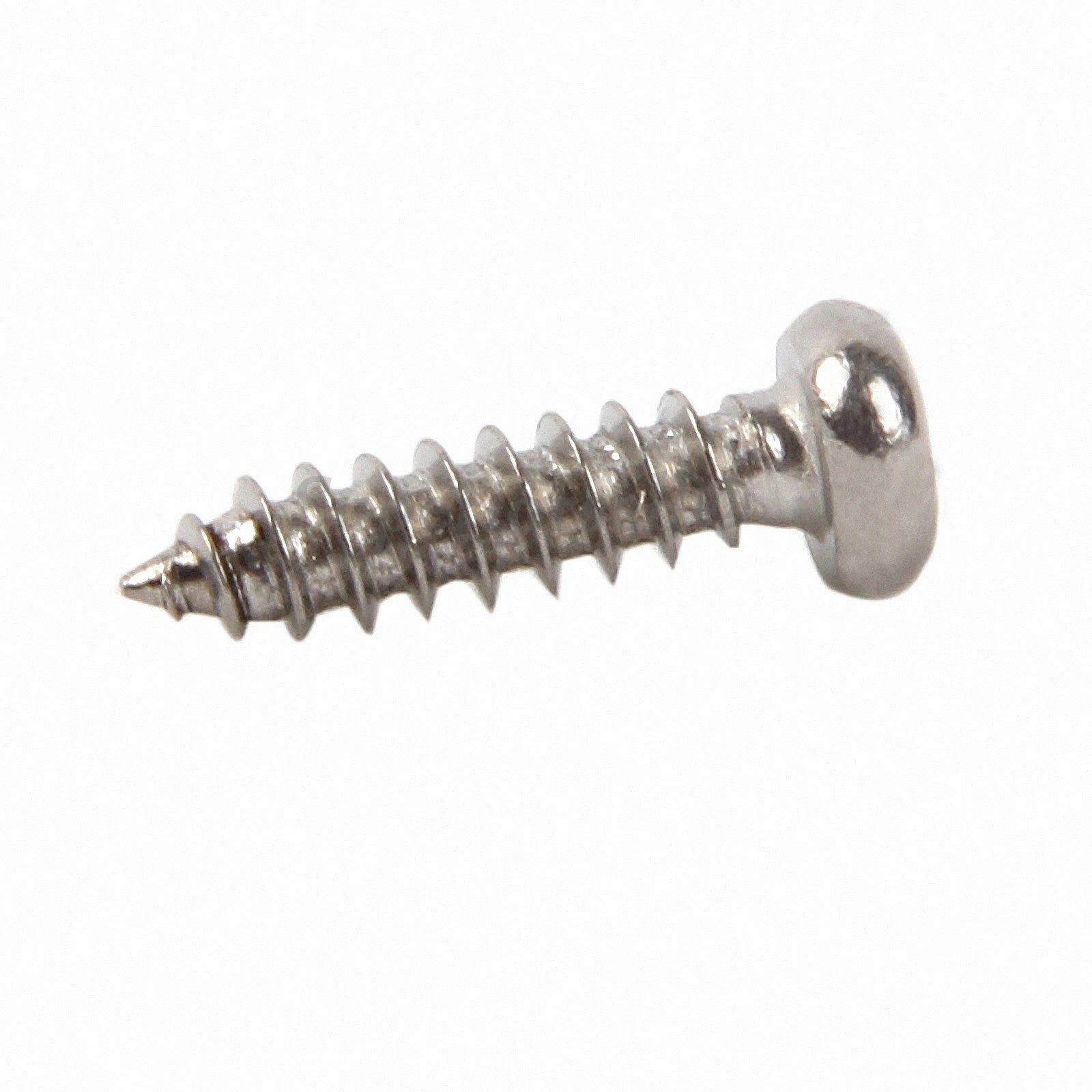 M1 M1.7 M2 M3 Phillips Pan Head Sheet Metal Self Tapping Screws Ni Plated Steel