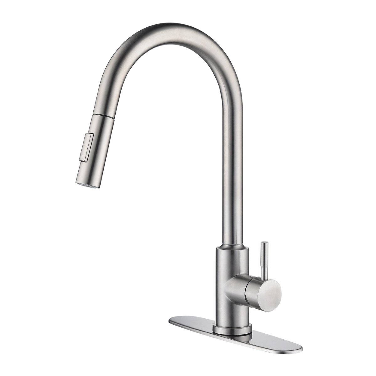 Touch Kitchen Faucet with Pull Down Sprayer Silver Black Gold - HomeDIYer
