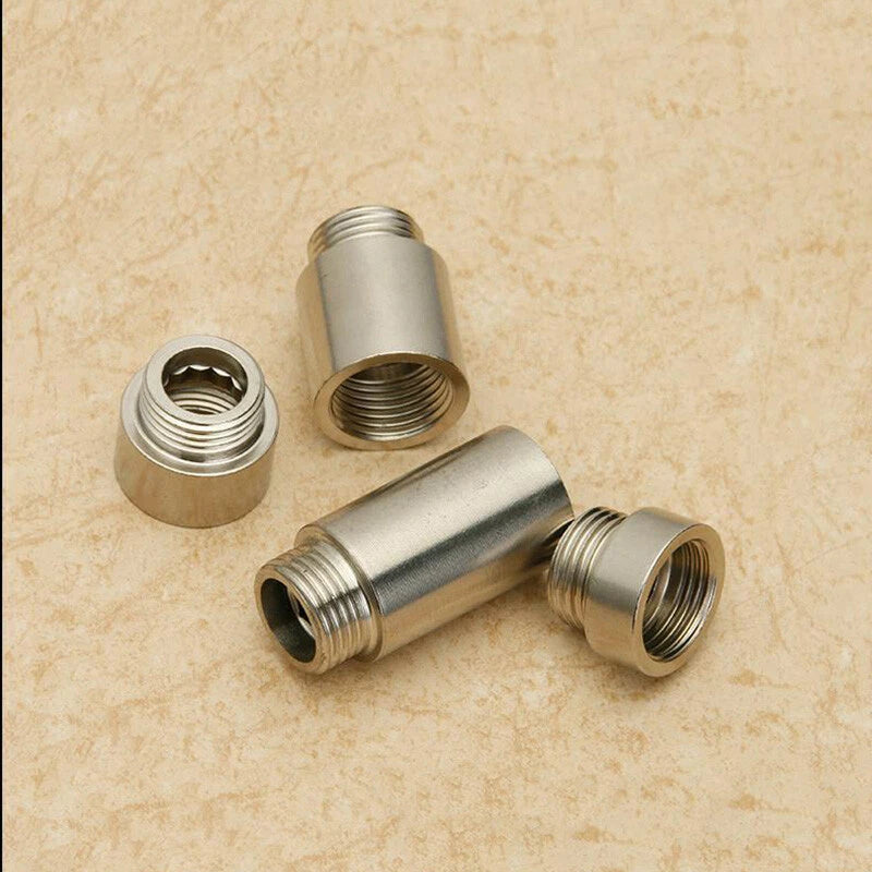 201 Stainless Steel BSP Extension Connector Pipe Fitting – Male to Female Adapter