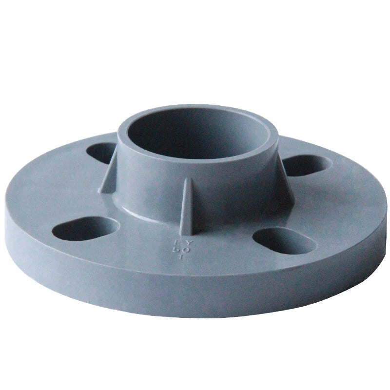PVC Floor Flange Pipe Fitting Grey Wall Mount Fittings Solvent Weld 20mm~200mm