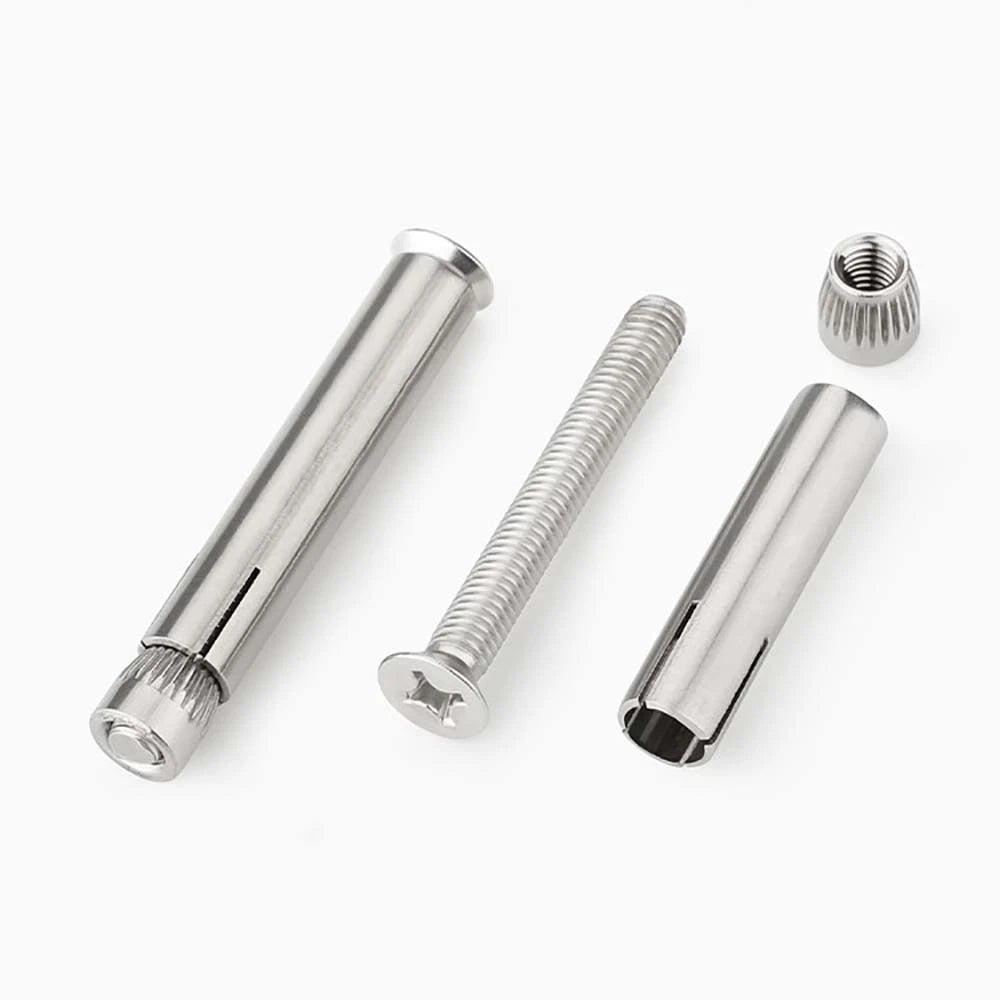 Sleeve Anchor Countersunk Phillips Expansion Bolts M6–M12 | 304/201 SS & Zinc