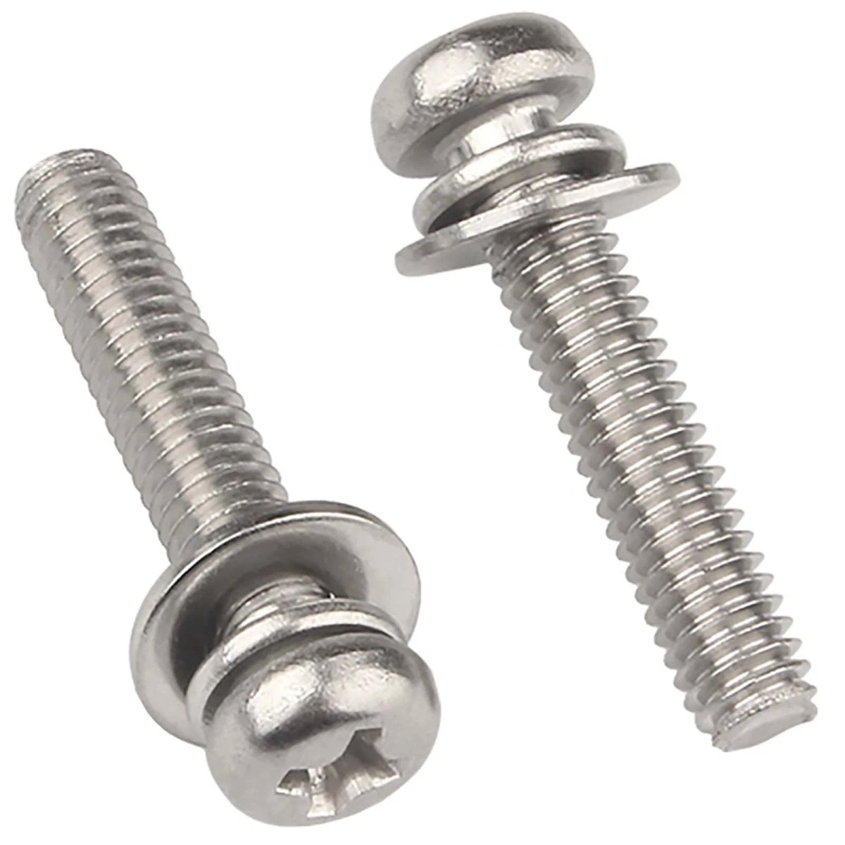 M2–M10 Phillips Button Head Machine Screws — 304 Stainless Steel - HomeDIYer