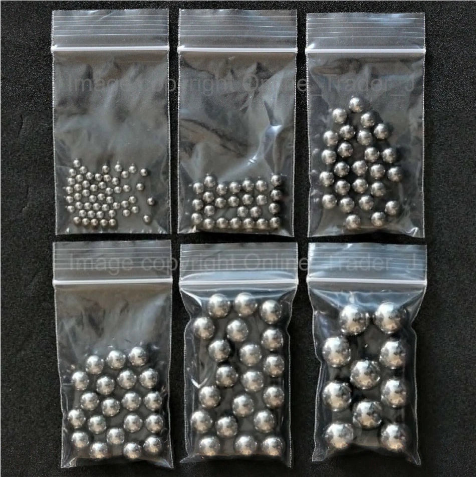 Carbon Steel Balls Bicycle Loose Balls Bearings 1/4", 7/32", 5/32", 3/16", 1/8"