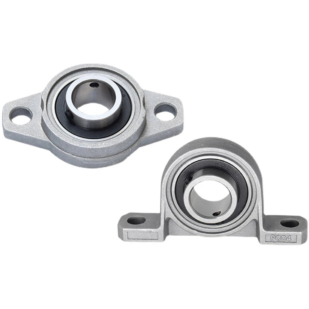 Mounted Ball Bearings With Two-Bolt Flange Kirsite Bore Diameter 8mm To 35mm