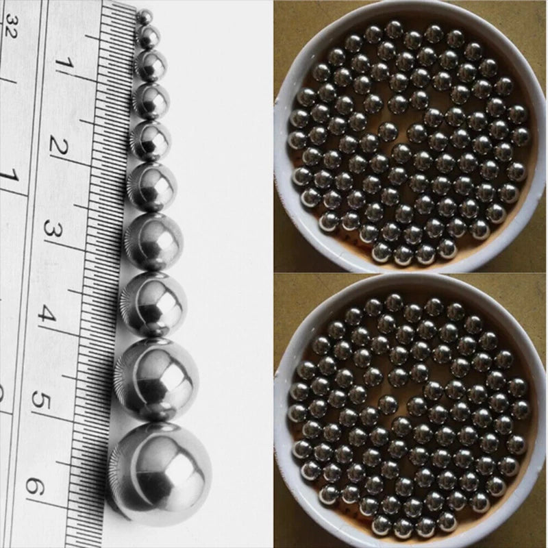 Bearing Steel Balls Solid Ball Bearing Various Sizes Bikes Replacement Bearings