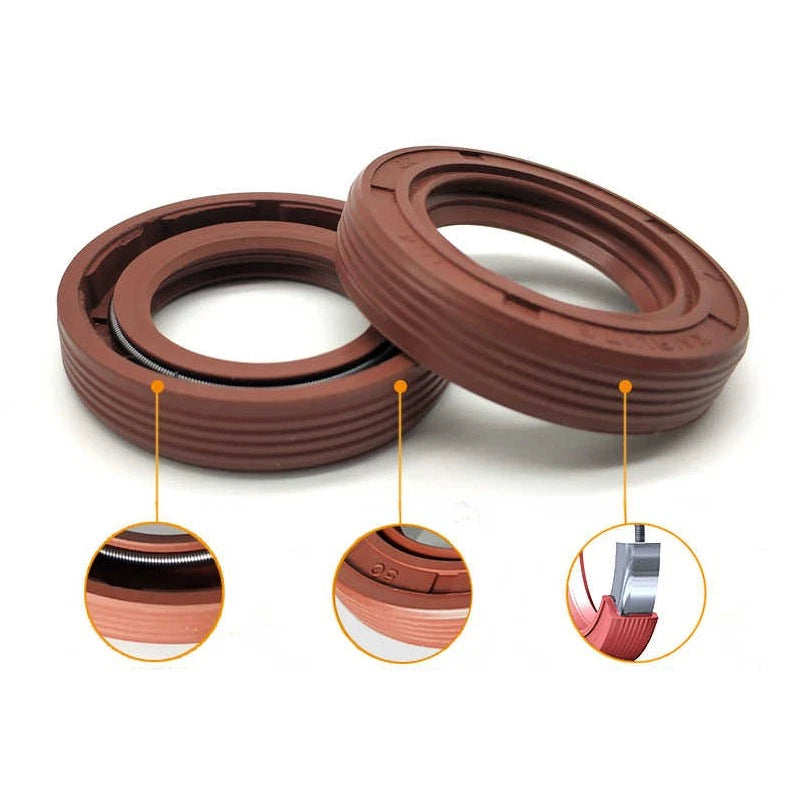 TC Oil Seal FKM Double Lip Rotary Shaft Seal — ID 45mm to 58mm