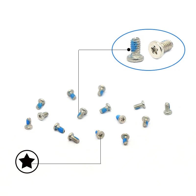 M1 M1.2 Stainless Steel Five - Star Pentalobe Machine Screws — Micro Threaded Fasteners - HomeDIYer