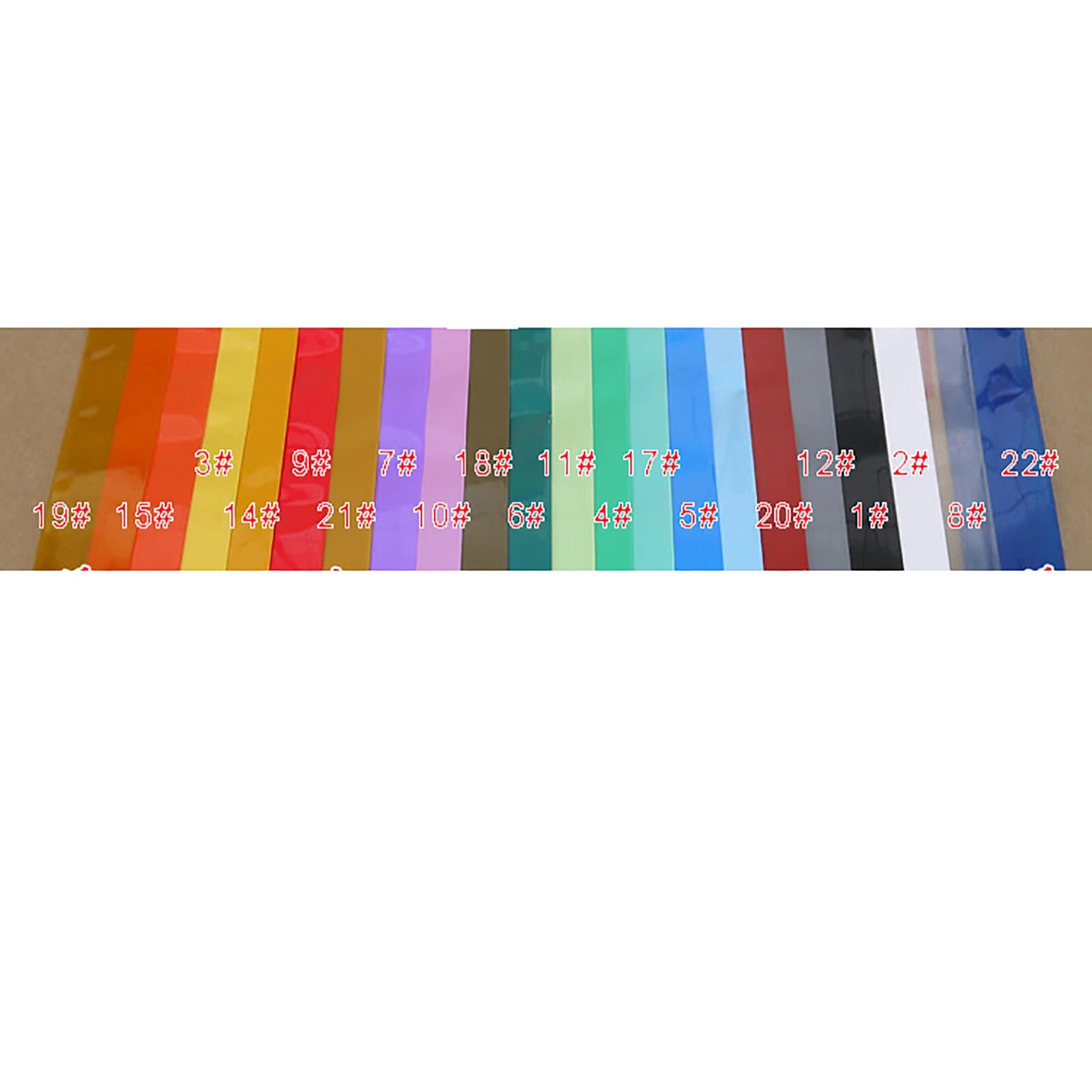 PVC Heat Shrink Tubing 29.5mm Flat Width (Ø18.8mm Recovered) — 22 Colors, 1m–200m