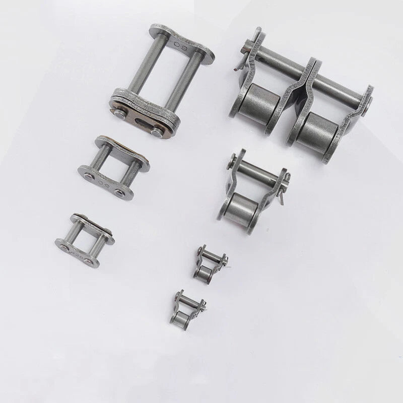 Chain Connecting Links Standard Carbon Steel Roller Chain Fast Post Full/Half