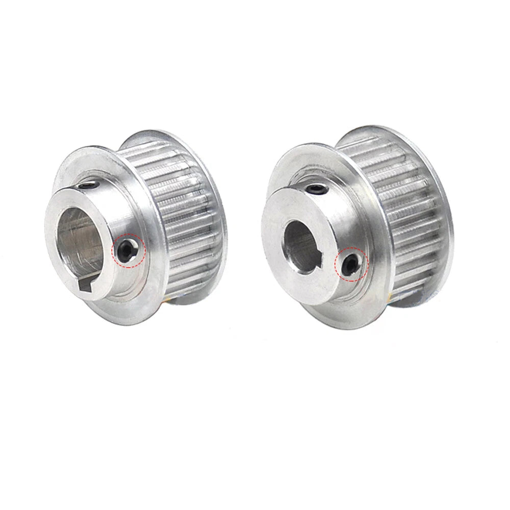 HTD-3M 14T-65T Timing Belt Pulley Pitch 3mm With Keyway CNC Drive Width 16mm