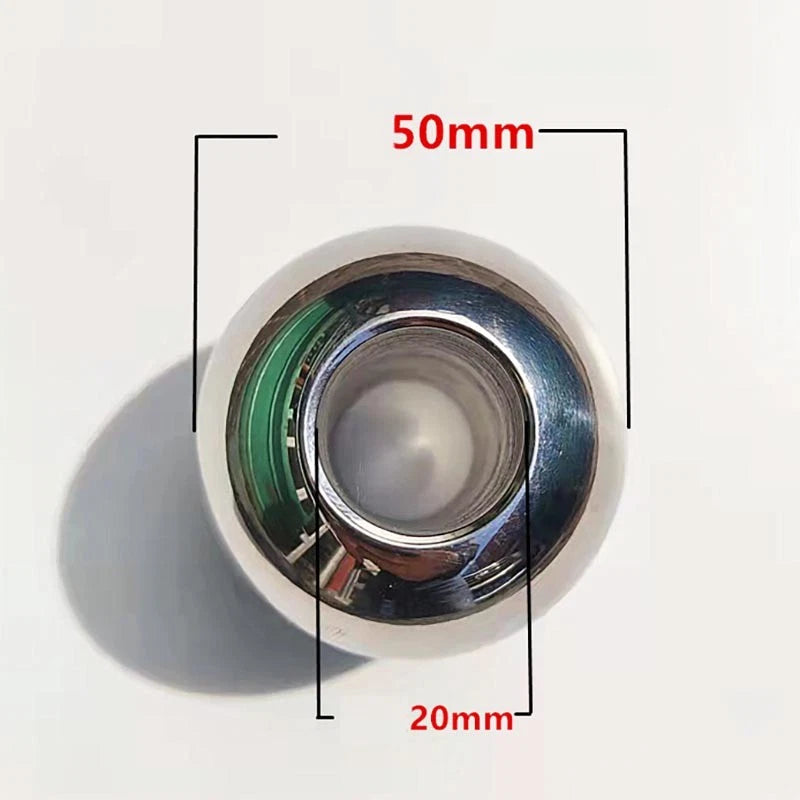 Stainless Steel Round Ball Bearing Dia 2mm To 60mm With Hole Balls Bearings