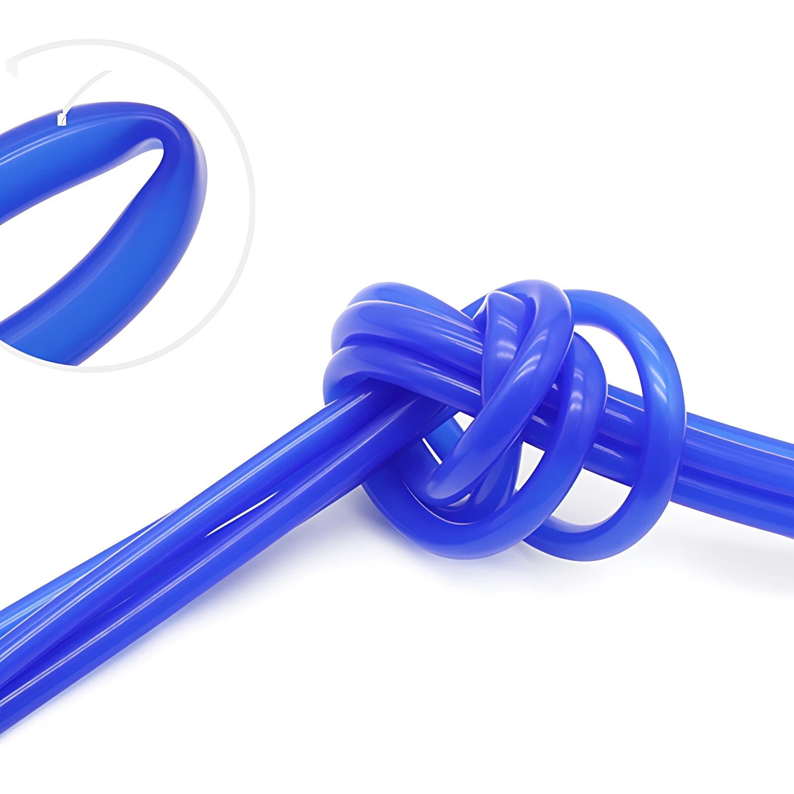 Blue Food Grade Silicone Tubing — Platinum Cured Vacuum Hose Pipe