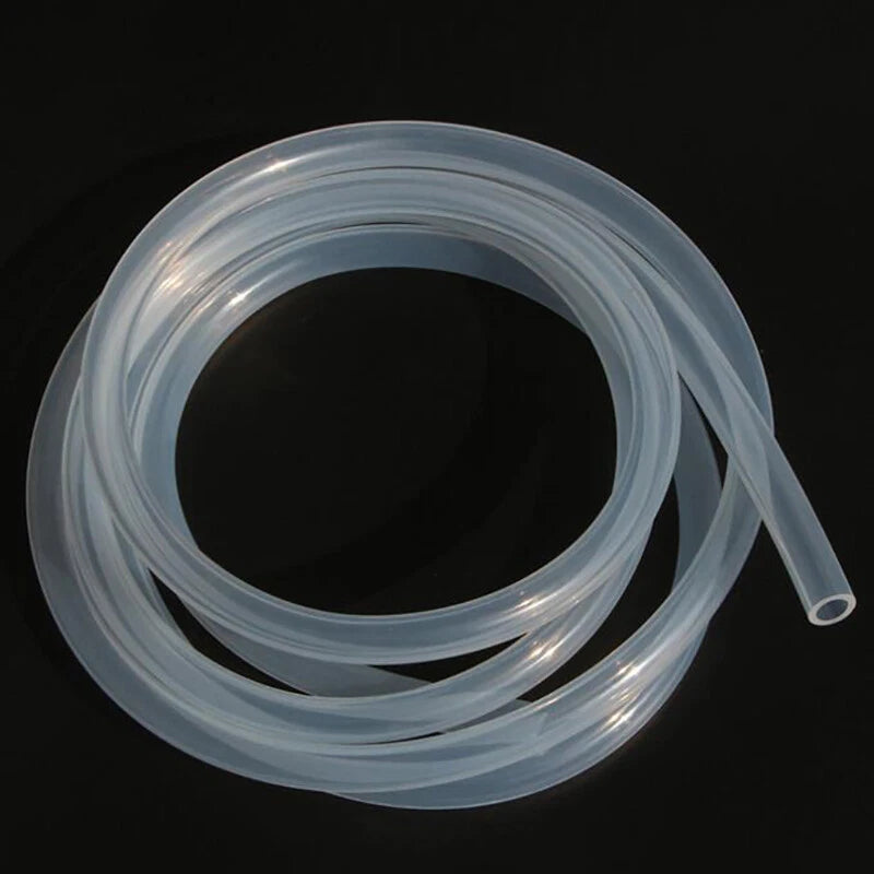 Food Grade Clear Silicone Tubing — ID 0.5mm to 4mm Flexible Hose for Brewing, Milk & Lab Use