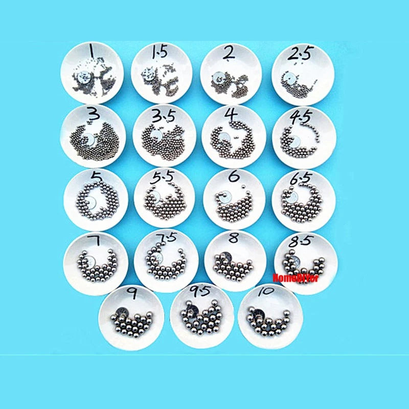 High-Precision Carbon/Bearing Steel Balls Solid Bearings Ball Diameter 1-12.5mm