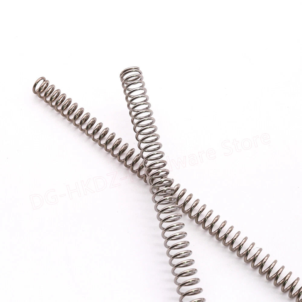 Y-Type 304 Stainless Steel Long Compression Spring 1-2mm Wire Dia 305mm Length