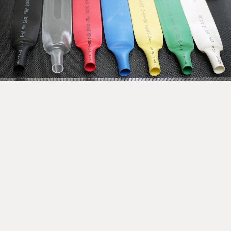 14mm Heat Shrink Tubing 2:1 — Electrical Insulation Sleeving, 7 Colors
