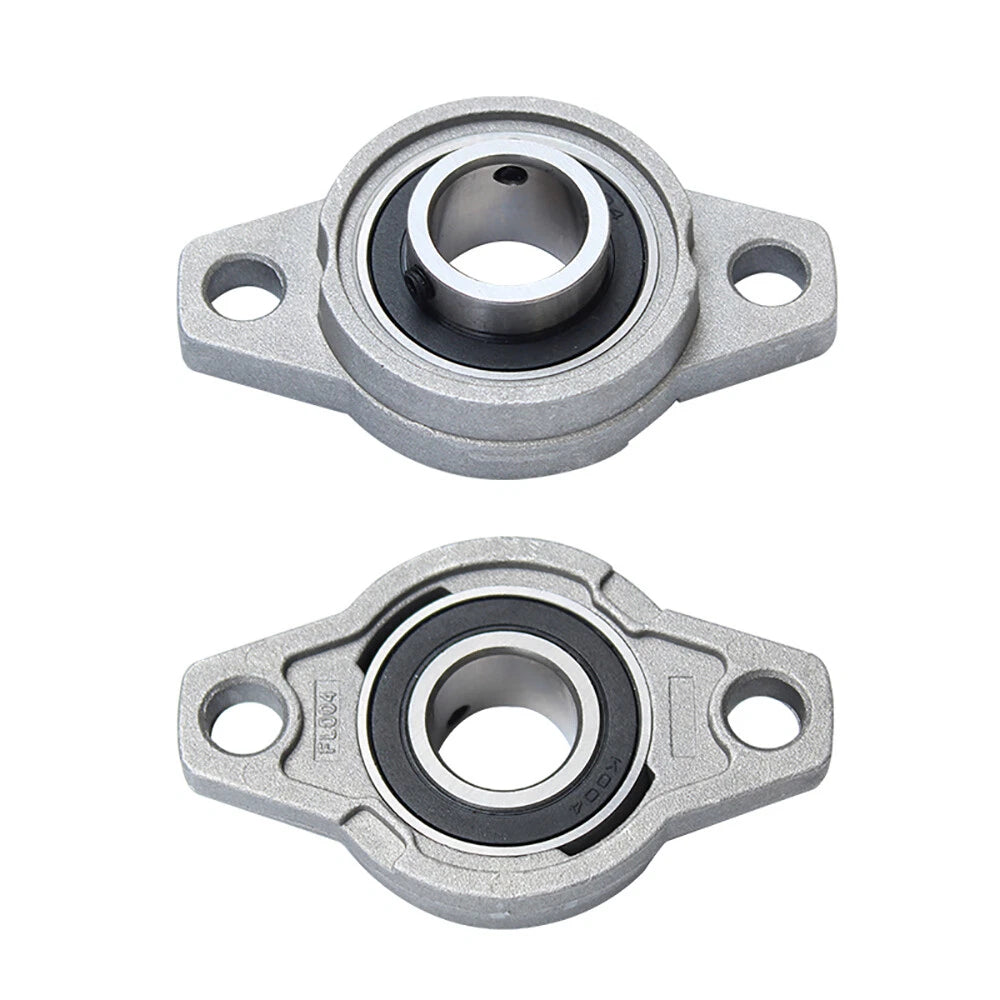 Mounted Ball Bearings With Two-Bolt Flange Kirsite Bore Diameter 8mm To 35mm