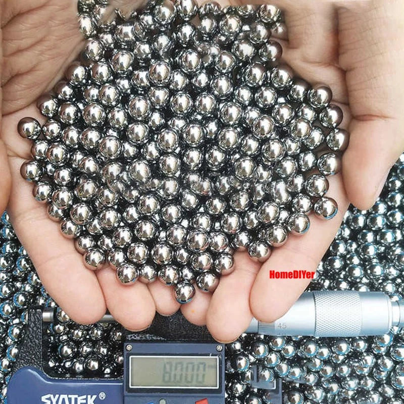 1kg High-Precision Steels Balls Solid Metal Bearings Ball Diameter 6.9mm-8.1mm