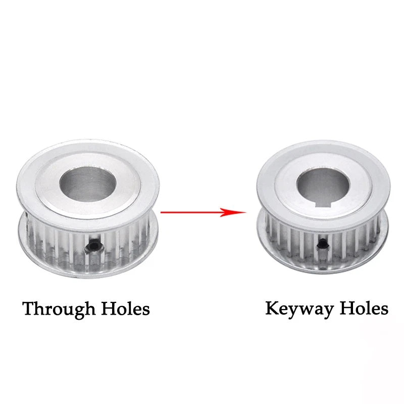 3M Timing Belt Drive Pulley AF-Type Pitch 3mm For CNC Step Motor 12~32 Teeth