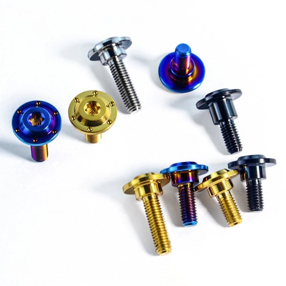 M5 Titanium Stepped Screw — Low Profile Torx Head with Washer | 13 15 16 19 20mm - HomeDIYer